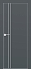 Межкомнатная дверь P-20 AL  молдинг Графит